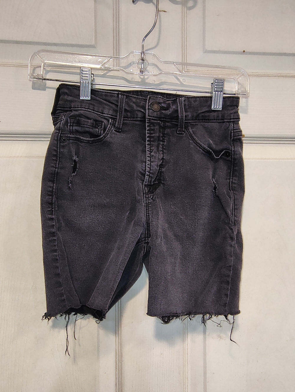 Old Navy Dark Grey Cutoff Shorts Size 0